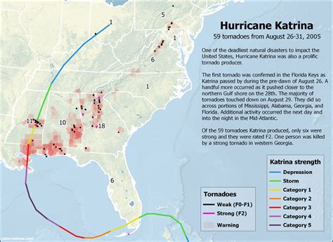 Hurricane Katrina also caused a tornado outbreak - ustornadoes.com