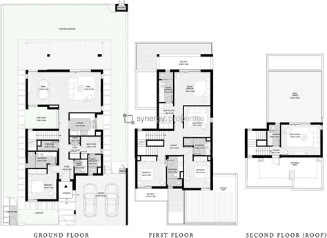 Emaar-Elie-Saab-Villas-Arabian-Ranches-3-Floor-Plans-4BR | Synergy ...