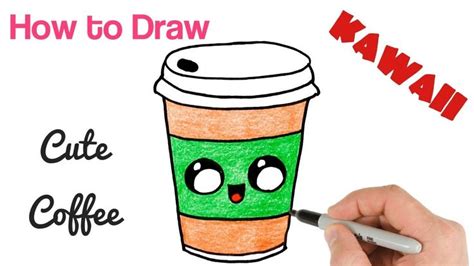 How to Draw a Cute Coffee Drink