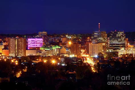 Downtown Syracuse, New York Skyline Photograph by Denis Tangney Jr - Pixels