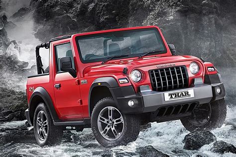 All-New Mahindra Thar 4x4 Unveiled in India, Gets Modern Design and ...