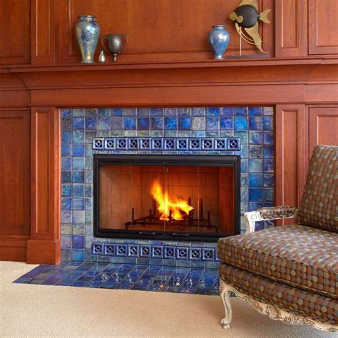 Fireplaces - | Pewabic Pottery | Build a fireplace, Fireplace remodel ...