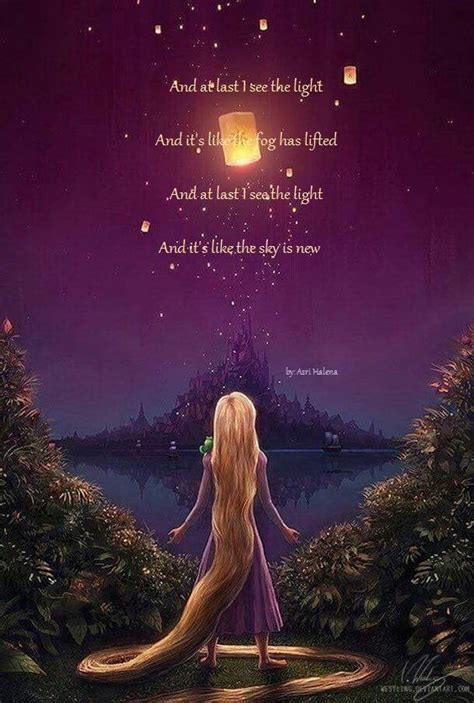 I See the Light Lyric Tangled Movie | Cute disney quotes, Disney ...