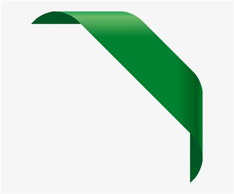 Green Ribbon Vector Png - Green Vector Graphics Png - Free Transparent ...