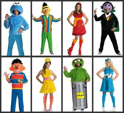 sesame street halloween | Sesame Street Group Costumes | Creative group ...