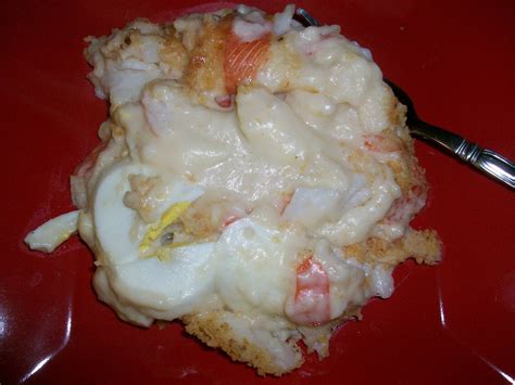 Martha's Recipe Cabinet: Imitation Crab Casserole