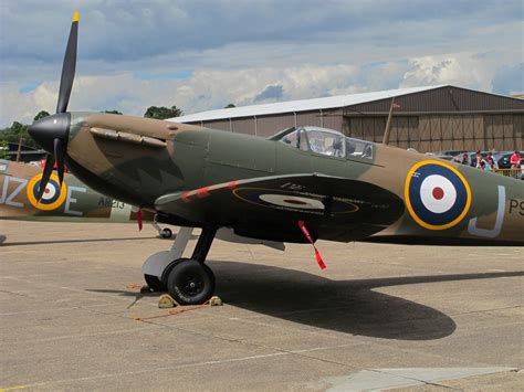 Spitfire I at Duxford Wwii Aircraft, Fighter Aircraft, Fighter Jets ...