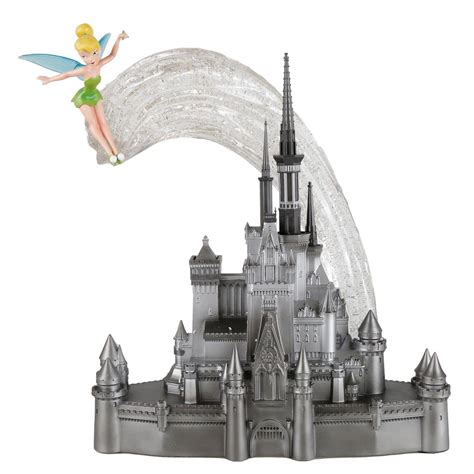 Disney Grand Jester Studios Figurine - Disney100 - Castle With Tinker Bell