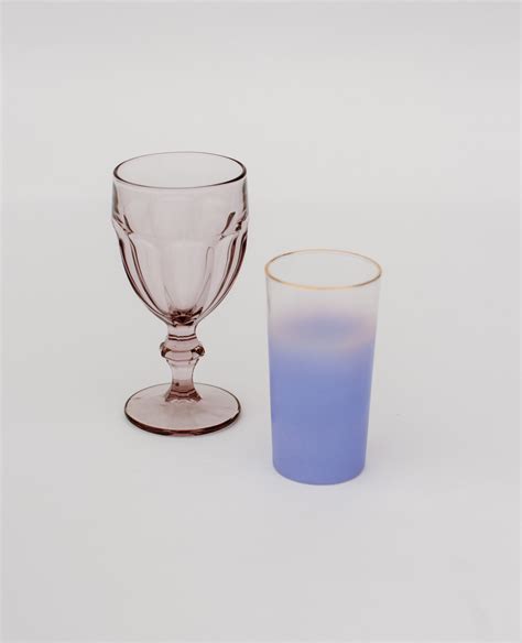 Purple Glassware — Pair-a-docs Event Rentals