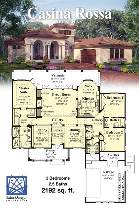 13+ Tuscan Villa House Plans Images - Sukses