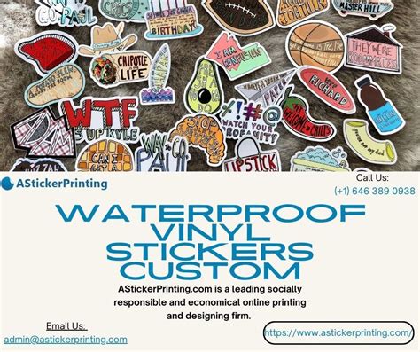 Custom Waterproof Stickers | Waterproof Labels For Bottles | by ...