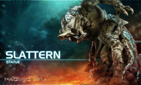 Kaiju Battle: Slattern Pacific Rim Statue From Sideshow Collectibles