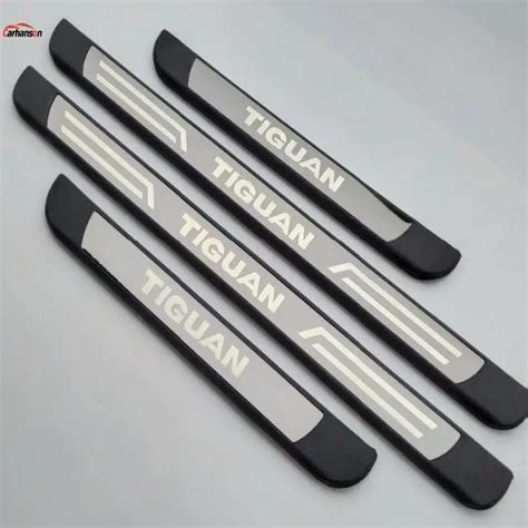 Car Accessories For Volkswagen Tiguan Mk2 2017 2018 2019 Stainless Door ...