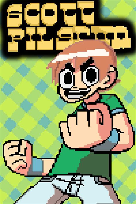 Scott pilgrim pixel art by HecktickXx on DeviantArt