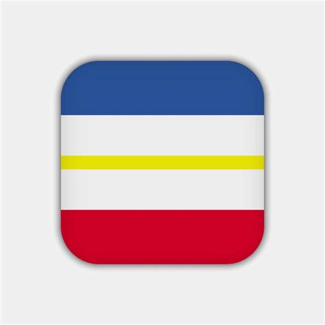 Mecklenburg-Vorpommern flag, state of Germany. Vector illustration ...