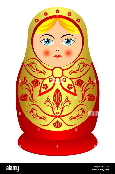 Matrioshka Stock Vector Image & Art - Alamy