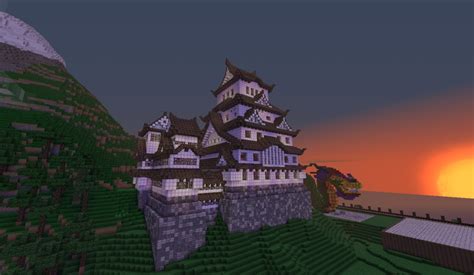 Himeji Castle Minecraft Map