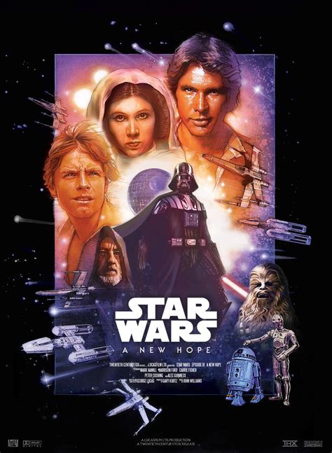 Star Wars IV : A New Hope - Movie Poster by nei1b on DeviantArt