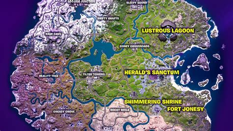 Fortnite Chapter 3 Season 4 Map: Every new POI arriving this season