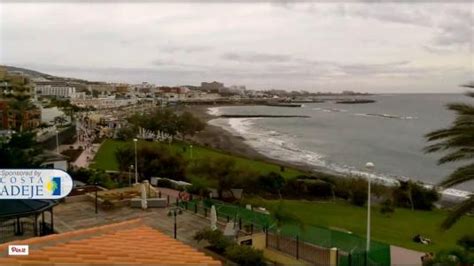 Playa de Fanabe Live Beach Weather Webcam Costa Adeje Santa Cruz de ...