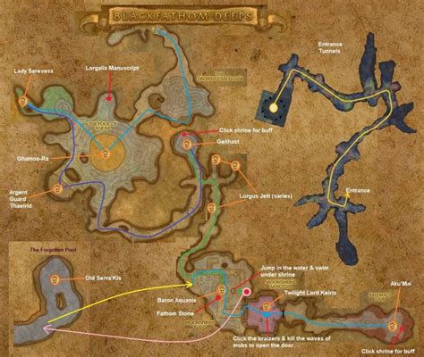 World of Warcraft Classic Dungeon Walkthrough Images Guide