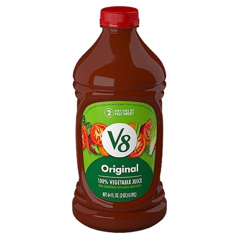 V8 Original 100% Vegetable Juice, 64 fl oz Bottle - ShopRite