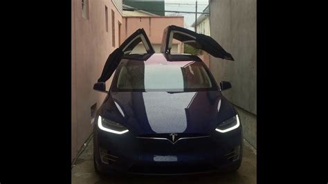 Ultimate Tesla Model X Falcon Wing Door Test!! - YouTube