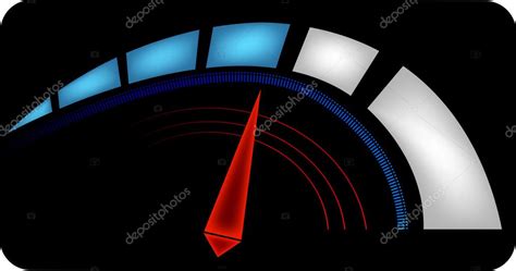 Speedometer logo — Stock Vector © magagraphics #9856403