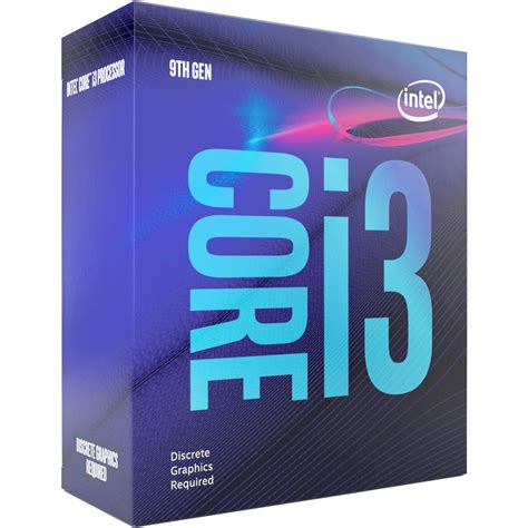 Intel Core i3-9100F 3.6 GHz Quad-Core LGA 1151 BX80684I39100F