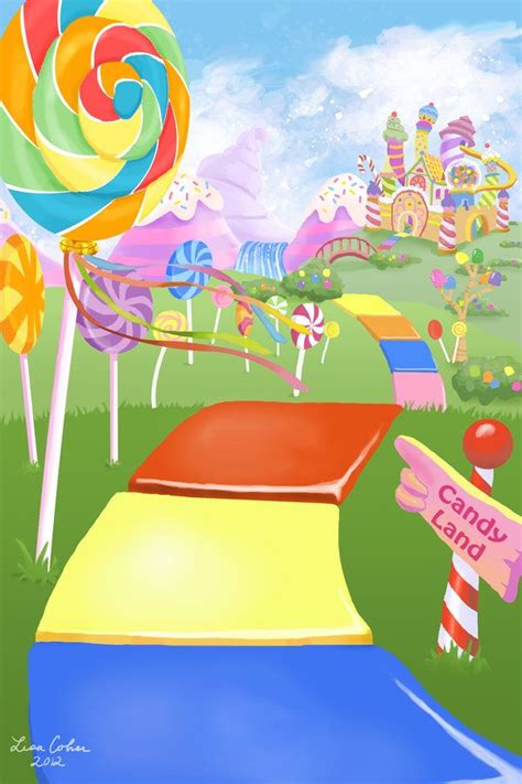 candyland background | Candyland Background Candy land by drakkenfan ...