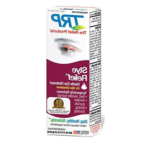 The Relief Products Stye Relief Ointment, 0.14 Fluid