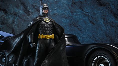 1989 Michael Keaton Batman and Batmobile Return as Hot Toys