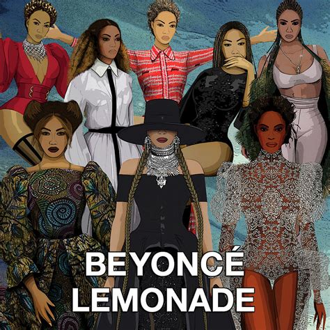 Beyonce - Lemonade - ALBUM Digital Art by Bo Kev - Pixels