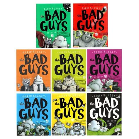 The Bad Guys 8 Book Series by Aaron Blabey, Books & Stationery ...