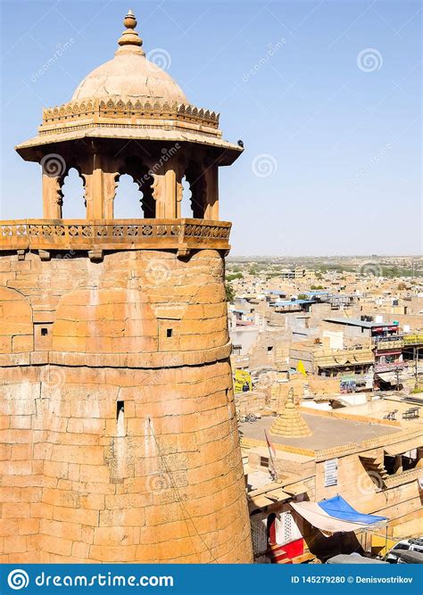 Architecture of Jaisalmer Fort Stock Photo - Image of carvings ...