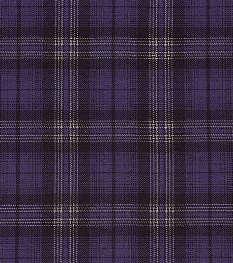 Keepsake Calico Cotton Fabric Tartan Plaid Purple | JOANN