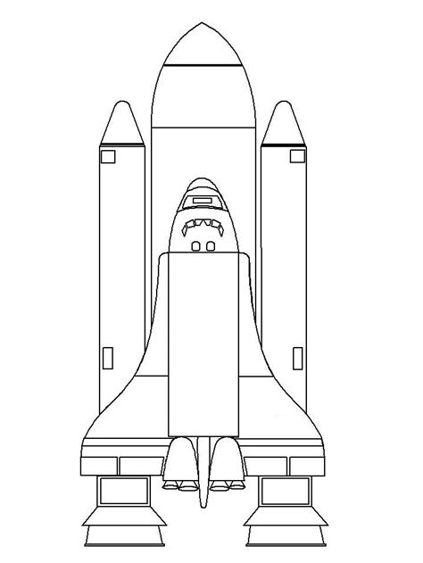 طرح های رنگ آمیزی موشک (شاتل) فضایی - پنجره ای به دنیای کودکان