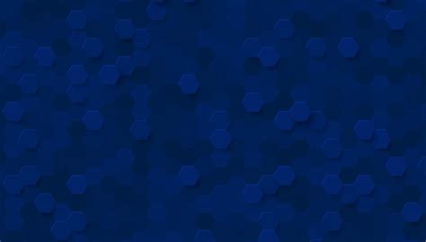 Abstract dark navy blue hexagon pattern background in 3D style. 3462322 ...