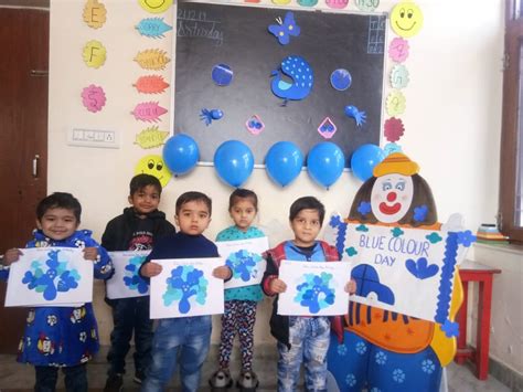 Blue Color Day Celebration - Kids Pride School Jaipur