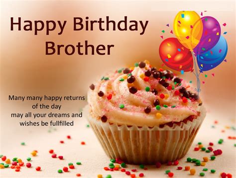 Happy Birthday Wishes For Brother Pic | The Cake Boutique