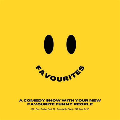 Favourites - A Comedy Show