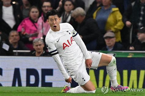 (LEAD) Son Heung-min scores 7th goal of Premier League season, puts ...