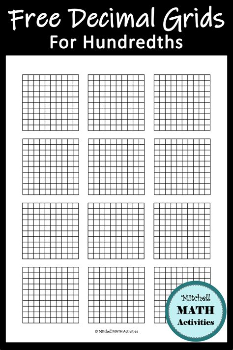 Grade 5 Tenths And Hundredths Worksheet