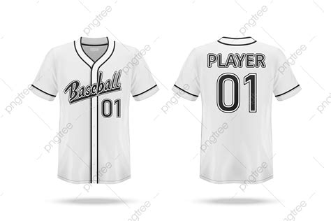 Baseball T Shirt Vector Art PNG, Specification Baseball T Shirt Mockup ...