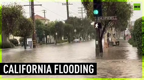 Pacific storm causes extreme flooding in coastal California