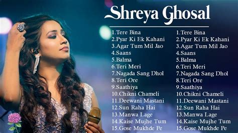 Best 15 Songs Shreya Ghoshal Hindi Hits Collection 2021 - YouTube