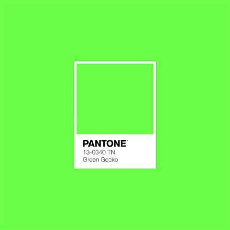 Pantone Green Gecko #luxurydotcom Neon Colour Palette, Pantone Colour ...