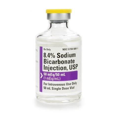 Sodium Bicarbonate 8.4% Injection 50ML