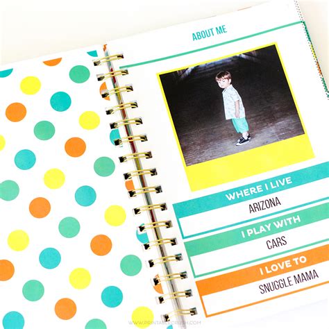 Printable Grandkids Memory Book - Printable Crush