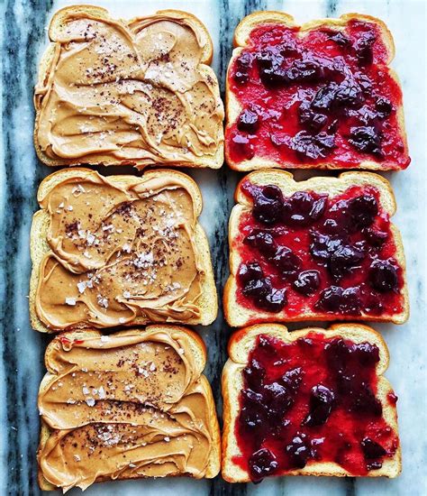 Peanut Butter and Jelly Sandwiches on Potato Bread Recipe | The Feedfeed